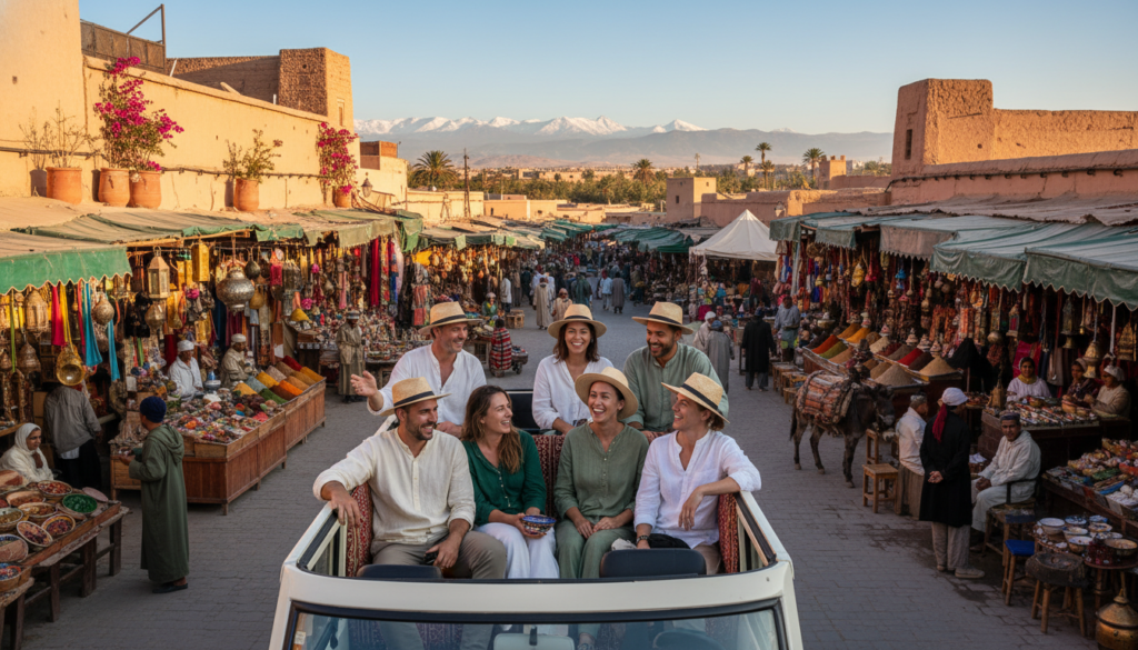trasporto confortevole tour Marocco