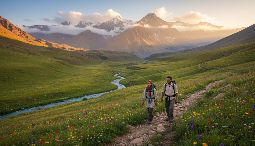 trekking montagne Atlante Marocco