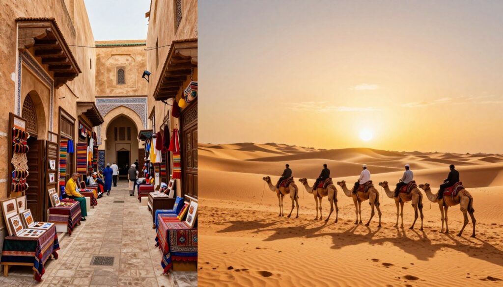 Tour Marocco 4 giorni con vista delle città imperiali e del deserto