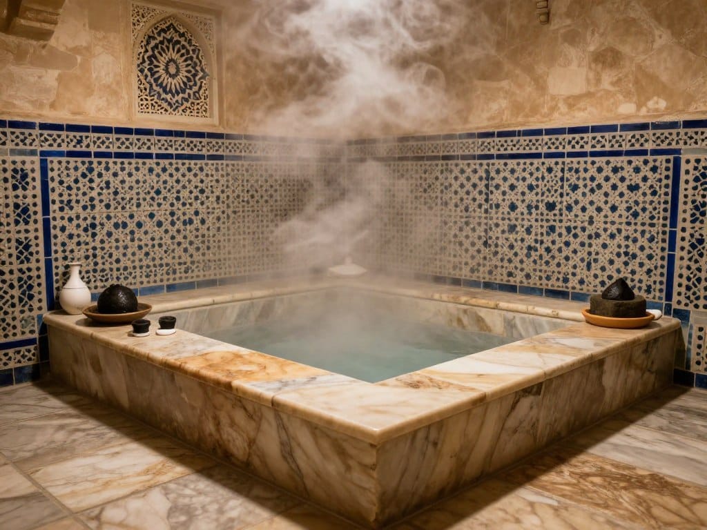 Rilassante hammam tradizionale marocchino con trattamenti al sapone nero e argilla, guida marrakech Rilassante hammam tradizionale marocchino con trattamenti al sapone nero e argilla, guida marrakech