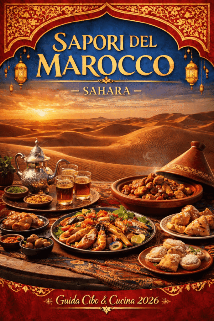 I Segreti del Cibo e della Cucina Marocchina 7 Saveurs du Maroc dans le desert