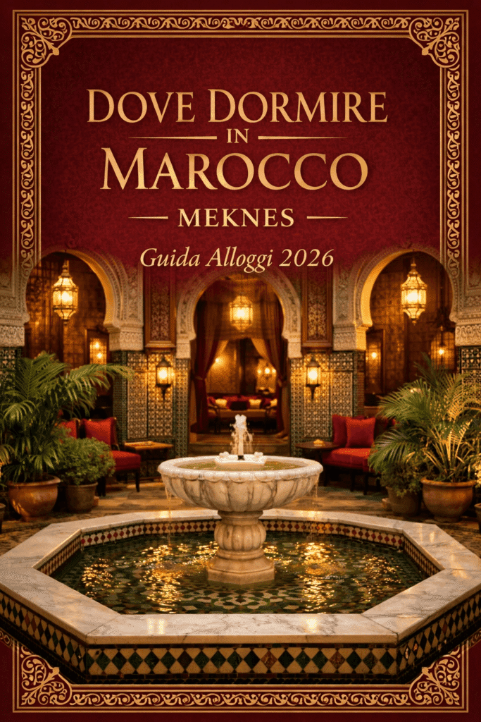 Riad e Alloggi: Dove Dormire in Marocco 8 morocco guide cover