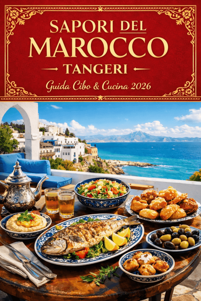 I Segreti del Cibo e della Cucina Marocchina 6 tangeri mediterranean food book cover